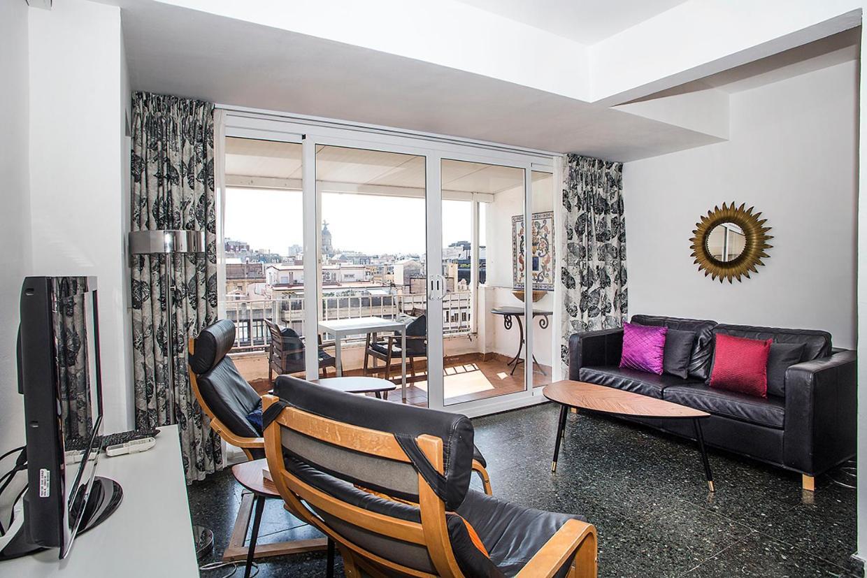 The Gran Via Penthouse Apartment Barcelona Luaran gambar